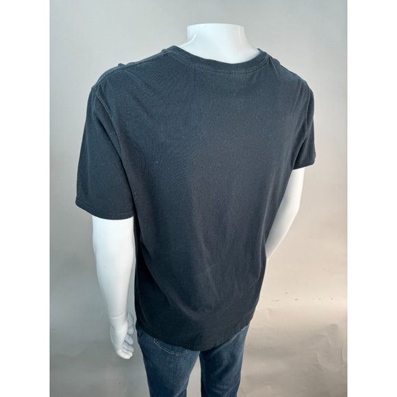 Anvil Ring Spun Bill Murray Santa Holiday TShirt Lg Black Cotton - Picture 13 of 16